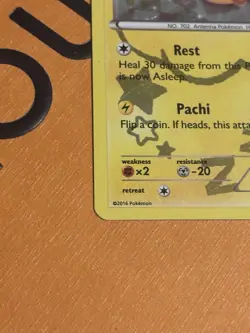 Pokemon TCG Dedenne Holo Card RC10/RC32 Generations Radiant Collection - Image 5