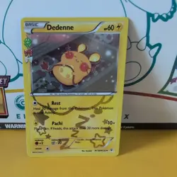 Pokemon TCG Dedenne Holo Card RC10/RC32 Generations Radiant Collection - Image 1