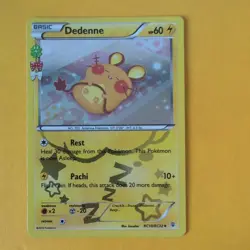 Pokemon TCG Dedenne Holo Card RC10/RC32 Generations Radiant Collection - Image 2