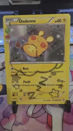 Pokemon TCG Dedenne RC10/RC32 Generations Radiant Collection Holo Card LP - Image 1
