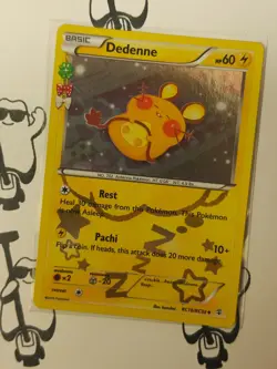 Pokemon TCG Dedenne RC10/RC32 - ENG Generations Radiant Collection Holo Card LP - Image 1