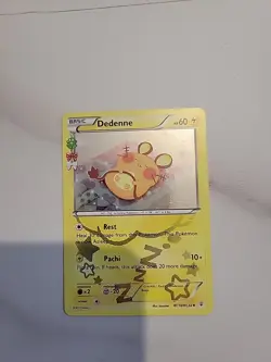 Pokemon TCG Dedenne RC10/RC32 Generations Radiant Collection Holo Card - Image 1