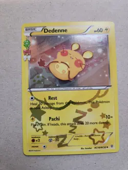 Dedenne Radiant Collection Holo RC10/RC32 XY Generations Pokemon Card LP - Image 1