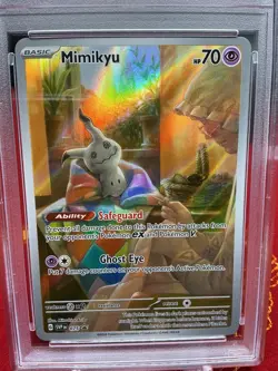 Mimikyu - 075 SV: Scarlet & Violet Promo Pokemon Paldean Fates ETB PSA 10 - Image 2