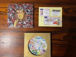 Pokemon TCG Pikachu Records 1998 Japanese Best Collection Song CD Promo Set - Image 2