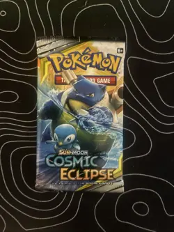 Pokemon TCG Sun & Moon Cosmic Eclipse Booster Pack X1 820650805899 - Image 1