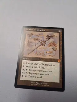 MTG: Brother's War: Staff of Domination (Retro Frame) (LP) - Image 2