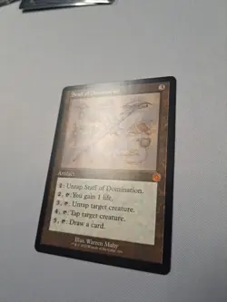 MTG: Brother's War: Staff of Domination (Retro Frame) (LP) - Image 3