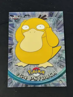 Pokemon 2000 Topps Chrome #54 Psyduck - Image 1