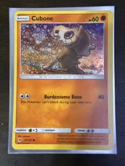 Cubone 57/131 General Mills Promo Pokemon Holo Rare Mint - Image 1