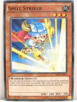 Yu-Gi-Oh 2x #019 Spell Striker - SR03 - Machine Reactor Structure Deck - Image 1