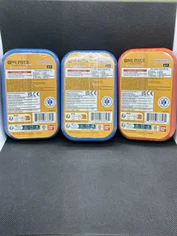 One Piece Card Game Mini-Tin Pack Set Vol. 2 New Sealed X3 Tins / English - Image 2