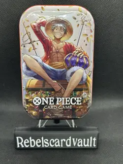 One Piece Card Game Mini-Tin Pack Set Vol. 2 New Sealed X3 Tins / English - Image 5