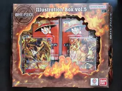 3x One Piece TCG Illustration Box Vol. 5 English Brand New Sealed Bandai Namco - Image 1