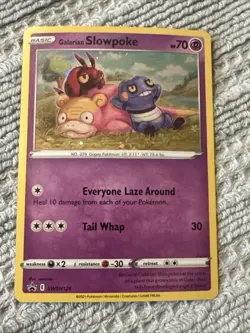 Galarian Slowpoke Swirl SWSH126 Pokemon Promo 2021 NM 🔥🔥🔥 - Image 1