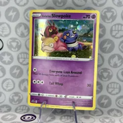 Galarian Slowpoke - SWSH126 - Cosmos Holo - Pokemon Black Star Promo 2021 - NM - Image 2