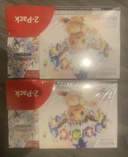 2X Pokemon TCG Prismatic Evolutions Costco 2 Pack -ETB+Booster Bundle SEALED NEW - Image 3