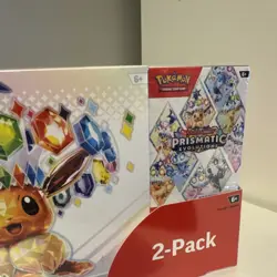 Pokemon TCG Prismatic Evolutions Costco 2 Pack - ETB & Booster Bundle Sealed New - Image 3