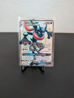 Pokemon TCG Greninja GX SV56/SV94 Hidden Fates Shiny Vault Holo English 2019 - Image 1