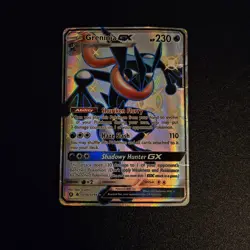 Pokemon TCG Greninja GX SV56/SV94 Hidden Fates Shiny Vault Holo English 2019 - Image 1