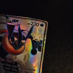 Pokemon TCG Greninja GX SV56/SV94 Hidden Fates Shiny Vault Holo English 2019 - Image 3
