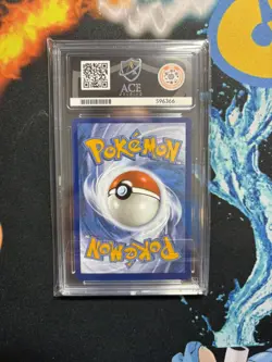 Pokemon TCG Card Pikachu 173/165 S&V 151 Illustration Rare *English* - ACE 9 PSA - Image 2