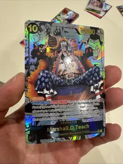 One Piece CCG Marshall.D.Teach English Manga AlternativeArt OP09-093 Custom Card - Image 4