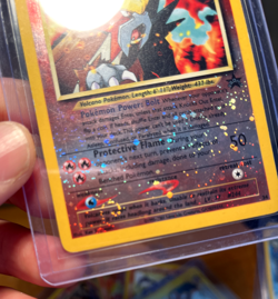 SWIRL 2001 Pokemon TCG Entei Black Star Promo #34 Reverse Holo NM+ Nintendo WOTC - Image 1