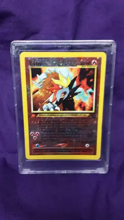 Wow!!! Pokemon!!! ENTEI Reverse Holo TCG: Movie 3 Black Star Promo #34 WotC NM/M - Image 5