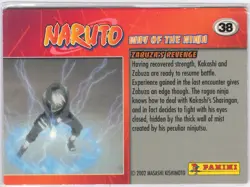 Naruto Way Of The Ninja Event Cards Zabuza's Revenge #38 2002 Panini - Image 2