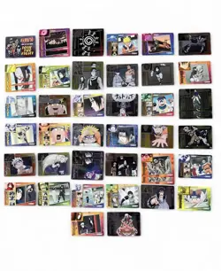 Naruto 2002 'Way Of The Ninja' Panini Collector Cards - Lot Of 45 (7 Duplicates) - Image 1