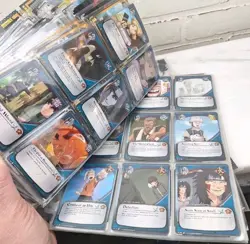 Lot 2002 PANINI NARUTO CARDS LOT OF 17 Pages Kiba Naruto Rock Kakashi Sasuke NM - Image 4