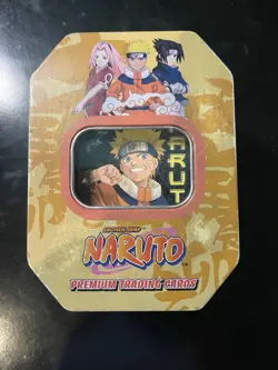 Panini Naruto Shonen jump Premium Trading Cards Collectible Tin Lot of 59 Cards - Image 1