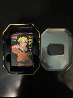 Panini Naruto Shonen jump Premium Trading Cards Collectible Tin Lot of 59 Cards - Image 5