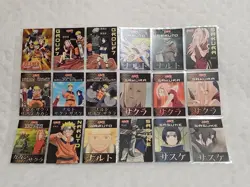 Mint Condition 2002 Naruto: Ninja Ranks (Panini) 72 cards Full Set. Collectible. - Image 1