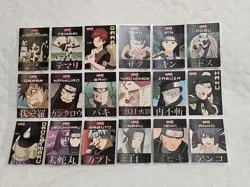 Mint Condition 2002 Naruto: Ninja Ranks (Panini) 72 cards Full Set. Collectible. - Image 3