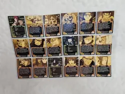 Mint Condition 2002 Naruto: Ninja Ranks (Panini) 72 cards Full Set. Collectible. - Image 4