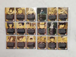 Mint Condition 2002 Naruto: Ninja Ranks (Panini) 72 cards Full Set. Collectible. - Image 5