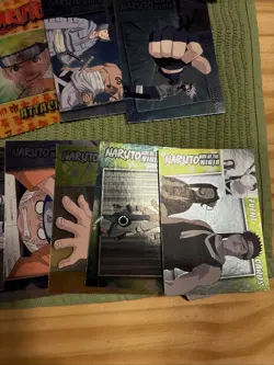 Naruto Premium Trading Cards Sakura Tin Panini Shonen Jump 73x Card Lot 2002 - Image 5