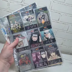 2002 PANINI NARUTO CARDS LOT OF 20 Pages Kiba Naruto Rock Kakashi Sasuke NM - Image 1