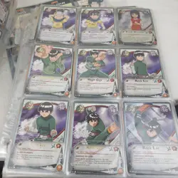 2002 PANINI NARUTO CARDS LOT OF 20 Pages Kiba Naruto Rock Kakashi Sasuke NM - Image 3