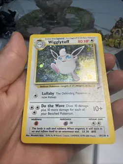 Pokemon TCG Wigglytuff Holo Rare Card 19/130 Base Set 2 - Image 4
