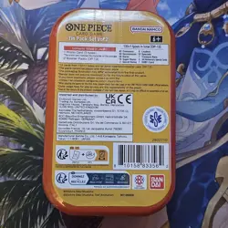 One Piece Trading Card Game Tin Pack Set Vol 2 Monkey D Luffy New Sealed Promo - Image 2