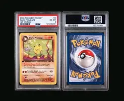 PSA 6 1st Edition Dark Primape 43/82 Rocket 2000 | Uncommon, Vintage | Pokemon - Image 3
