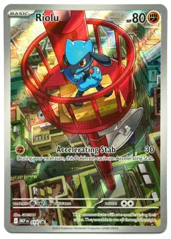 Riolu 010 Black Star Promo - Pokemon TCG - Mega Evolution Promo - M/NM - Image 1