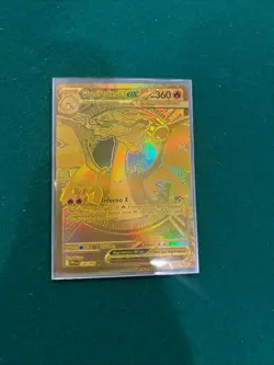 Mega Charizard X EX Phantasmal Flames 130/94 Mega Ultra Rare Gold Card - Image 1