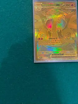 Mega Charizard X EX Phantasmal Flames 130/94 Mega Ultra Rare Gold Card - Image 2