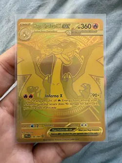 Mega Charizard X EX Phantasmal Flames 130/94 Mega Ultra Rare Gold Card - Image 1