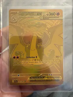 Mega Charizard X EX Phantasmal Flames 130/94 Mega Ultra Rare Gold Card - Image 2