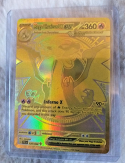 Mega Charizard X EX Phantasmal Flames 130/94 Mega Ultra Rare Gold Card - Image 1